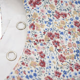 Huttelihut Sepia Rose Haklapp I Liberty Tyg