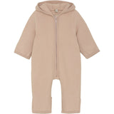 Huttelihut Mahogany Rose Pram Suit Ears Cot. Fleece