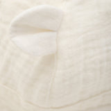 Huttelihut Antique White Summer Mössa Ears Muslin