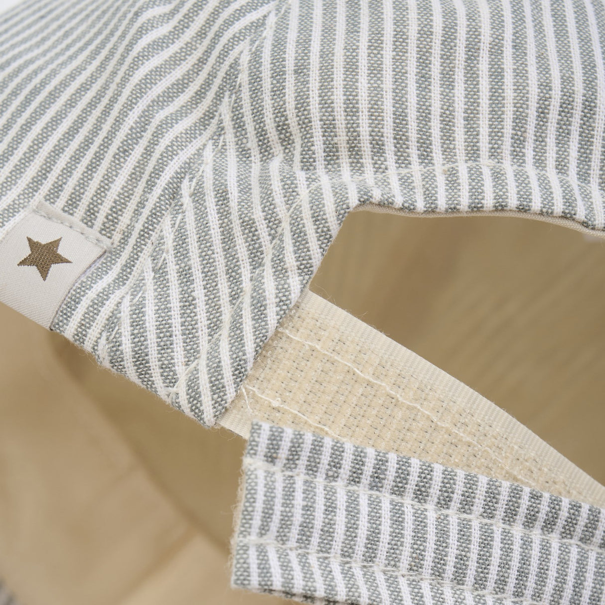 Huttelihut Desert Sage Keps Woven Stripe