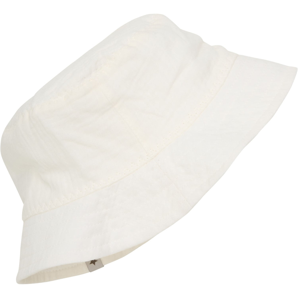 Huttelihut Antique White Bucket Hatt Muslin