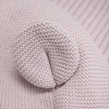 Huttelihut Cloud Grey Balaclava Stickad m. Öron