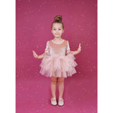 Dolly by Le Petit Tom Pink Dolly Universe Velvet Planet Tutu Klänning