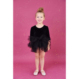 Dolly by Le Petit Tom Black Dolly Universe Velvet Planet Tutu Klänning