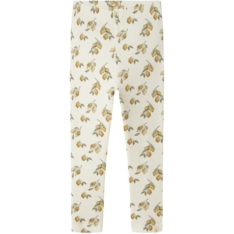 Lil'Atelier Turtledove Lemon Gavo Slim Leggings