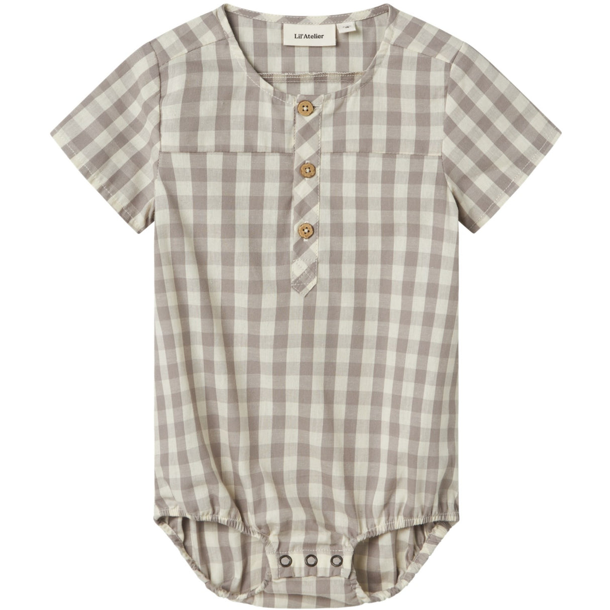Lil'Atelier Vapor Blue Didrik Loose Skjorta Body
