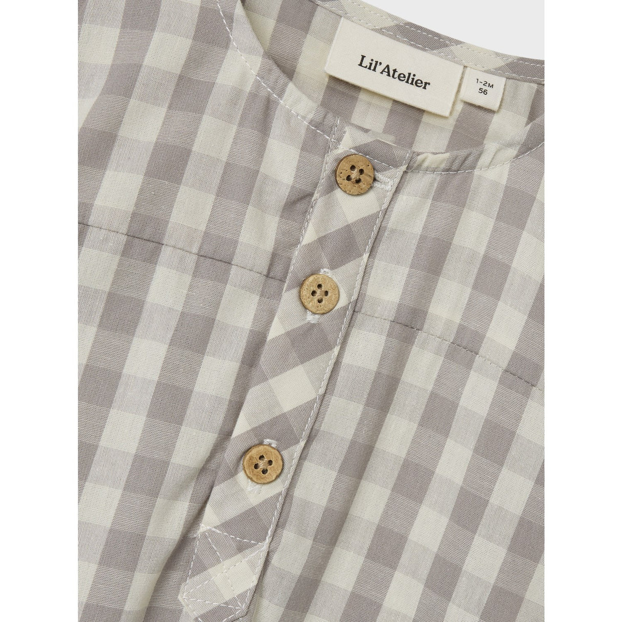 Lil'Atelier Vapor Blue Didrik Loose Skjorta Body