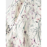 Name It Whisper White Long Flower Maxi Li Jacka AOP