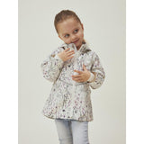 Name It Whisper White Long Flower Maxi Li Jacka AOP