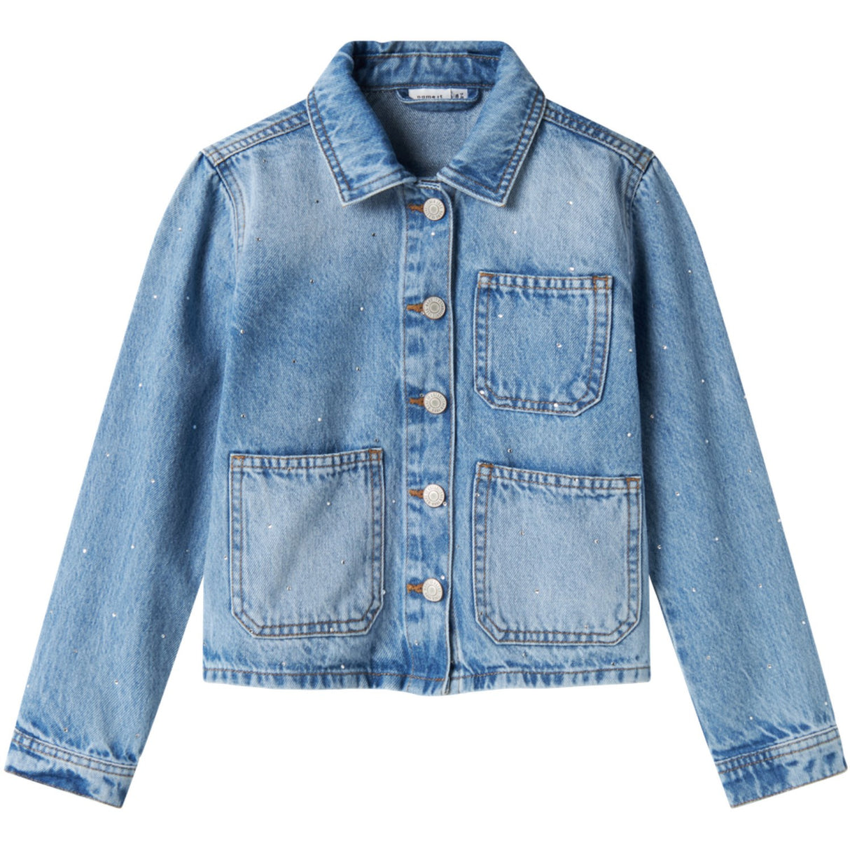 Name It Light Blue Denim Aria Oversize Denim Jacka