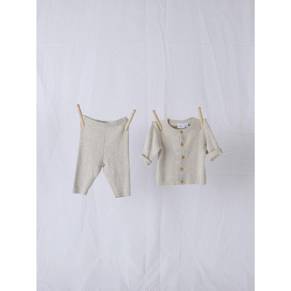 Name It Peyote Melange Obi Stickad Cardigan