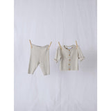 Name It Peyote Melange Obi Stickad Cardigan