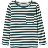 Name It Forest Biome Cloud Dancer Dekab Slim Blus