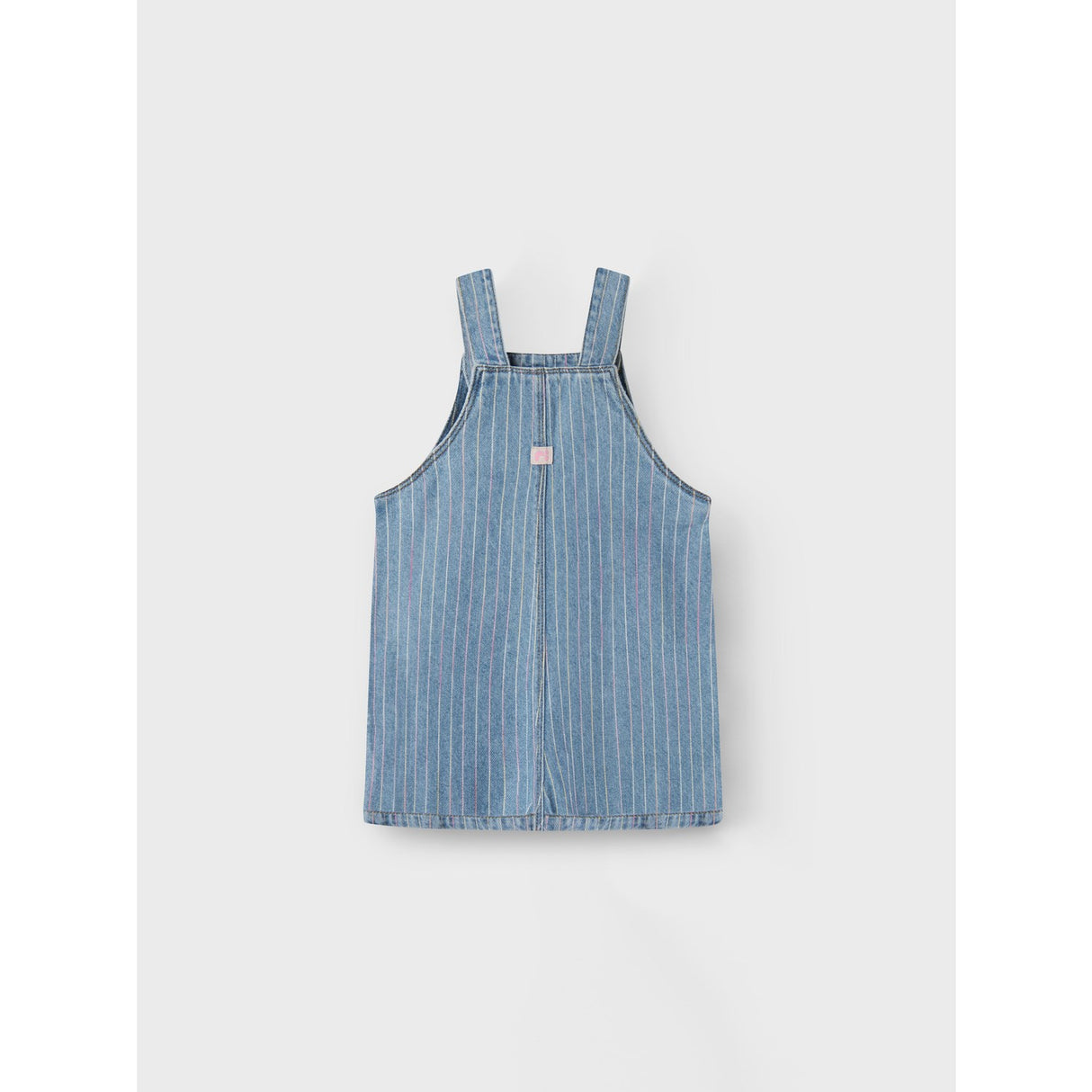 Name It Light Blue Denim Multi Macie Stripe Denim Spencer Klänning
