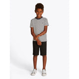 Tommy Hilfiger Dark Night Navy White Breton Stripe Essential Bomull Reg T-Skjorta