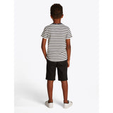 Tommy Hilfiger Dark Night Navy White Breton Stripe Essential Bomull Reg T-Skjorta