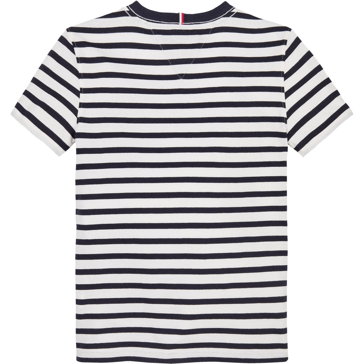 Tommy Hilfiger Dark Night Navy White Breton Stripe Essential Bomull Reg T-Skjorta