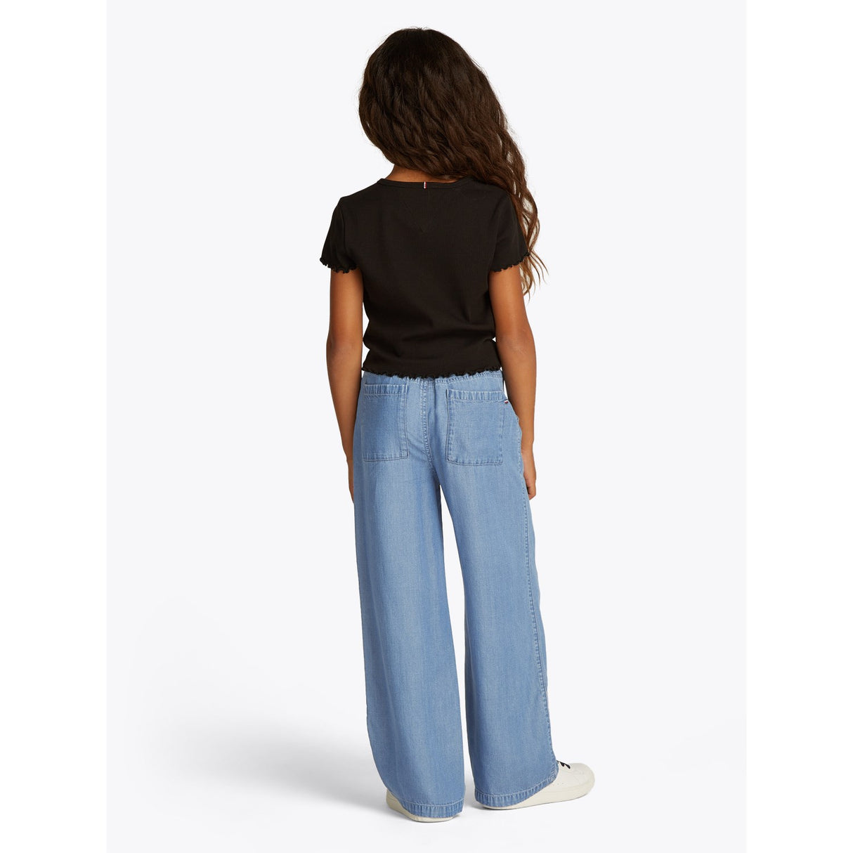 Tommy Hilfiger Denim Medium 01 Chambray Wide Leg Pant