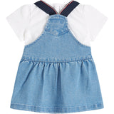 Tommy Hilfiger Denim Medium 01 Denim Dungaree Klänning