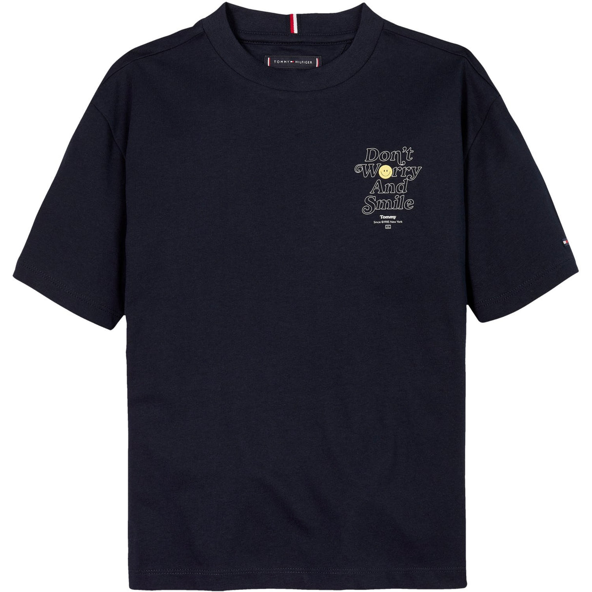 Tommy Hilfiger Dark Night Navy Fun Graphic T-Skjorta