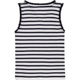 Tommy Hilfiger Dark Night Navy Stripes Essential Rib Lace Tank Topp