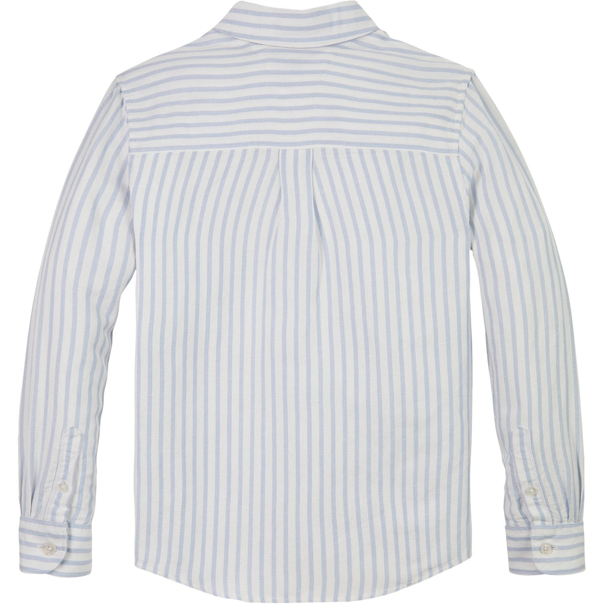 Tommy Hilfiger Breezy Blue Stripe Linne Blend Striped Skjorta LS