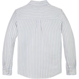 Tommy Hilfiger Breezy Blue Stripe Linne Blend Striped Skjorta LS