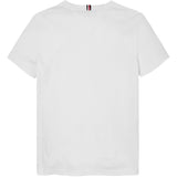 Tommy Hilfiger White Hilfiger Palm Print T-Skjorta