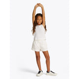 Tommy Hilfiger White Essential Rib Lace Tank Topp