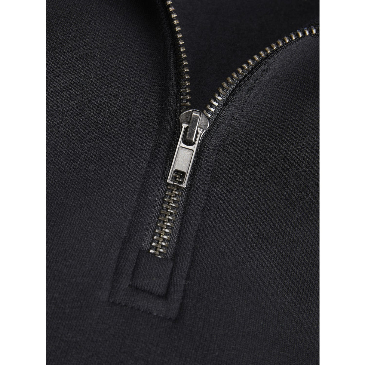 Jack & Jones Junior Black Bradley Sweatshirt Half Zip Noos