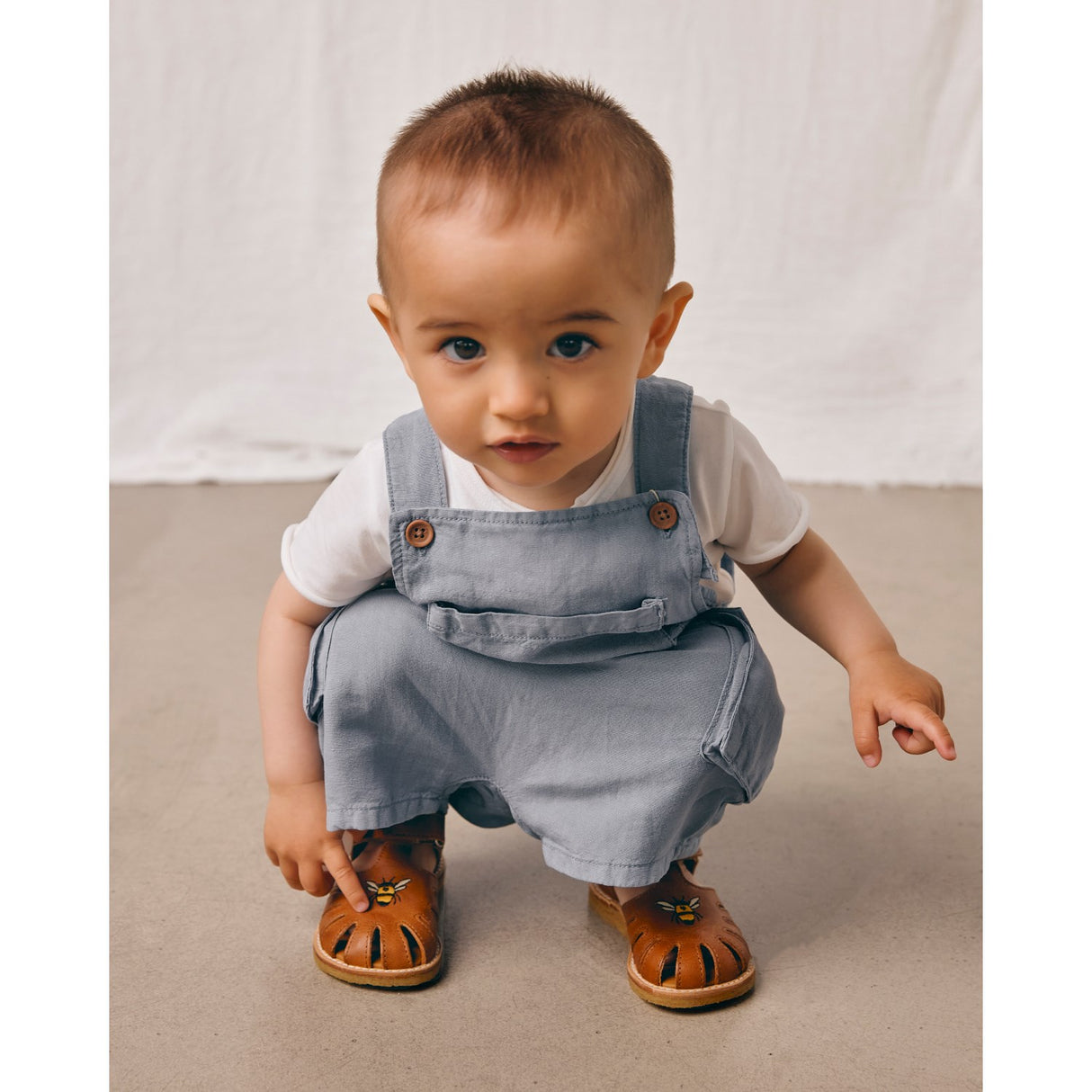 Angulus Cochnac Börjar Sandal Med Bi Broderi