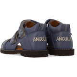 Angulus Indigo Sandal Med Stjernebroderi