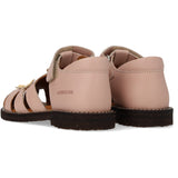 Angulus Rosebud/Mellow Yellow Sandal Med Blomsterapplikationer