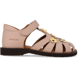 Angulus Rosebud/Mellow Yellow Sandal Med Blomsterapplikationer