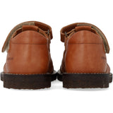 Angulus Tan Flätad Lädersandal