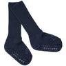 Gobabygo Midnight Blue Non-Slip Strumpor I Merino Ull