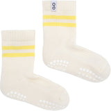 Gobabygo Yellow Non-Slip Sport Strumpor
