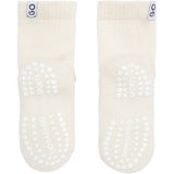 Gobabygo Off White Non-Slip Sport Strumpor