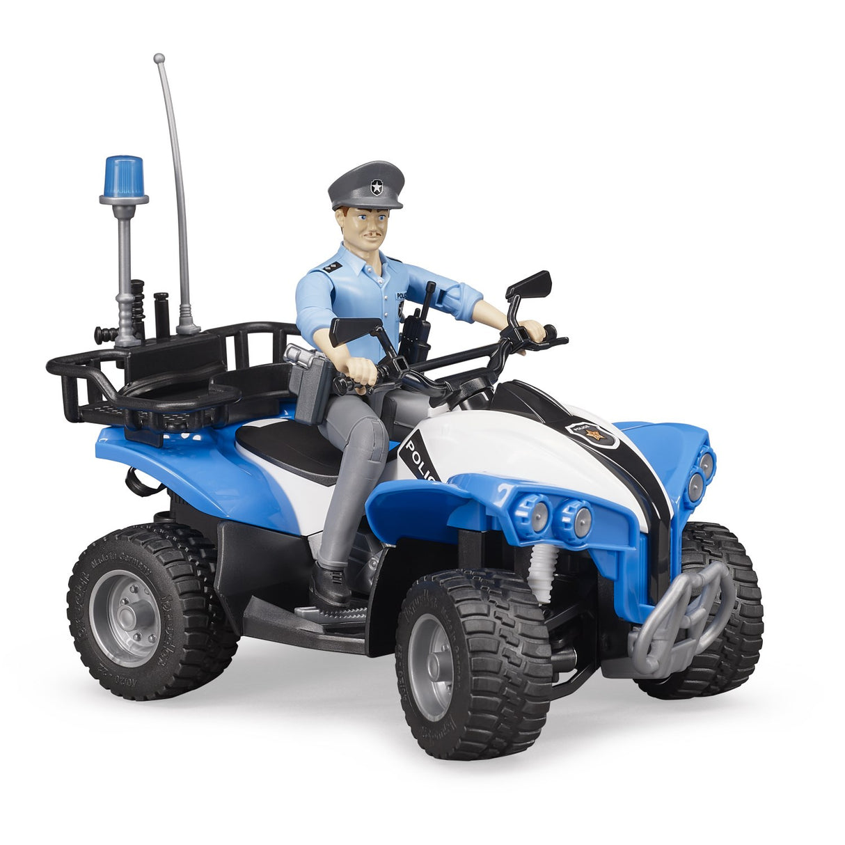 Bruder Police-Quad with Policewoman and accessories