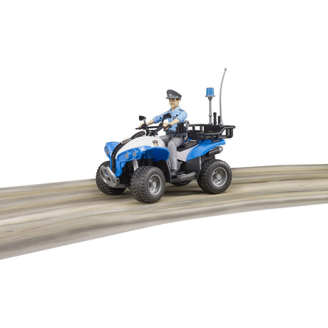 Bruder Police-Quad with Policewoman and accessories