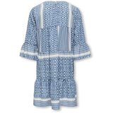 kids ONLY Coronet Blue Cloud Dancer Alberte Life 3/4 Klänning