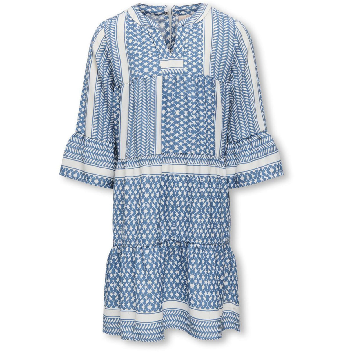 kids ONLY Coronet Blue Cloud Dancer Alberte Life 3/4 Klänning