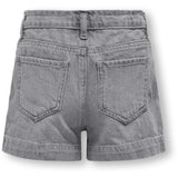 kids ONLY Medium Grey Denim Comet Wide Shorts Denim Mat624 Noos
