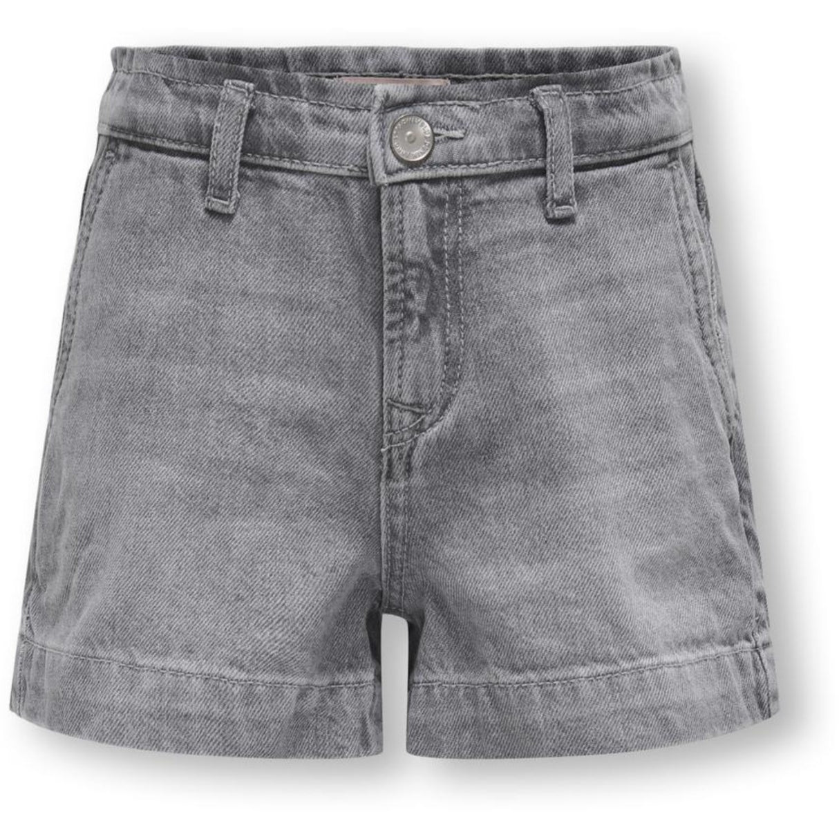 kids ONLY Medium Grey Denim Comet Wide Shorts Denim Mat624 Noos