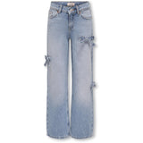 kids ONLY Light Blue Denim Hope Wide Rosett Denim Jeans