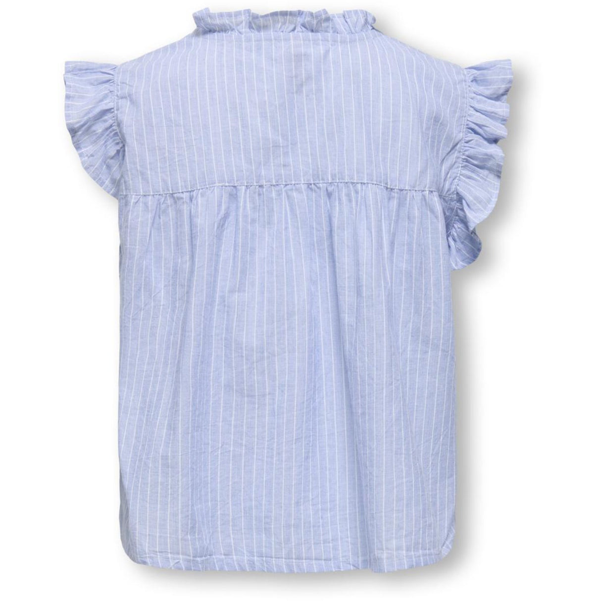kids ONLY Cashmere Blue White Daimi Detail Skjorta