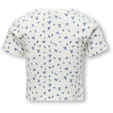 kids ONLY Mazarine Blue White Background Bella Life Kort AOP T-Shirt Noos
