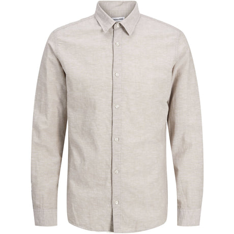 Jack & Jones Junior Crockery Breeze Linne Blend Skjorta