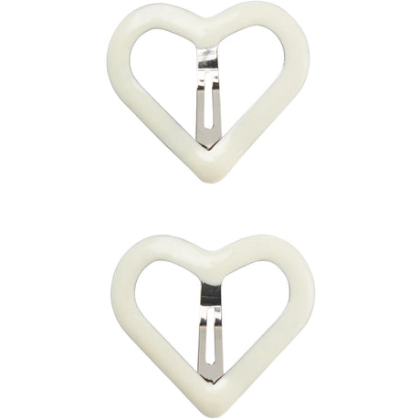 Lil'Atelier Turtledove Olina 2-Pack Hårklämmor