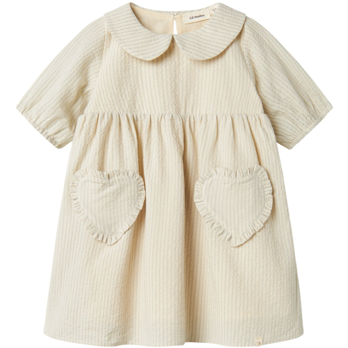 Lil'Atelier Vapor Blue Folly Loose Klänning